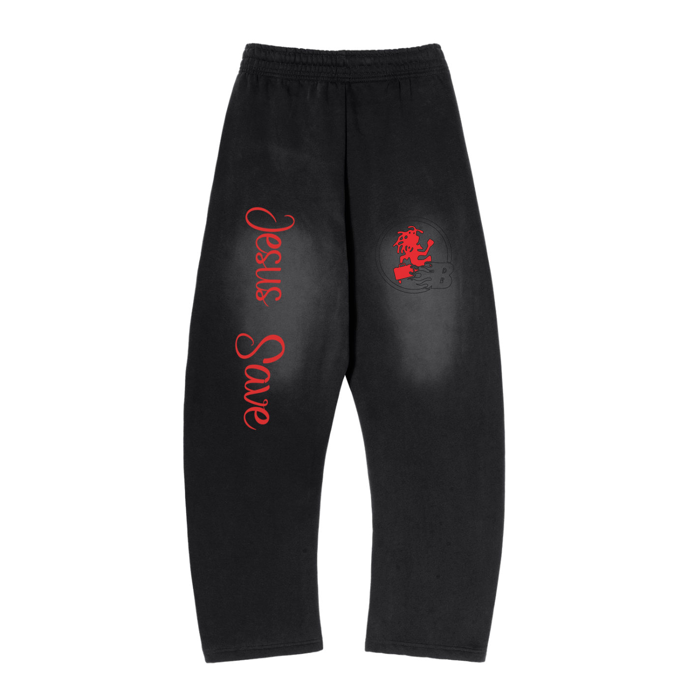 Sunfade Curved Blade Fleece Sweatpants