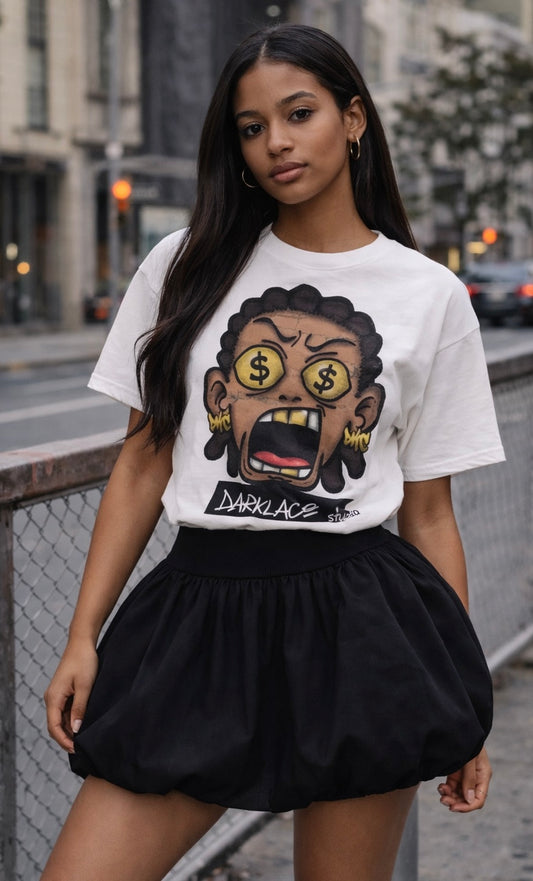 Textured Waffle Washed Boxy T-Shirt