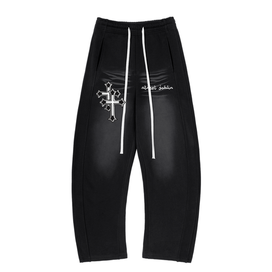Sunfade Curved Blade Fleece Sweatpants